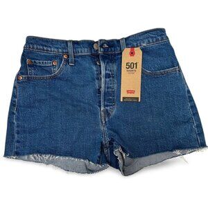 New With Tags | Levi's | 501 | Jean Shorts | High-Waist Button Fly | Size 29
